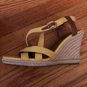 Banana Republic Espadrille wedge sandal